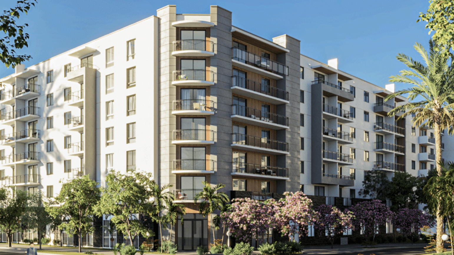 Residential building under new construction